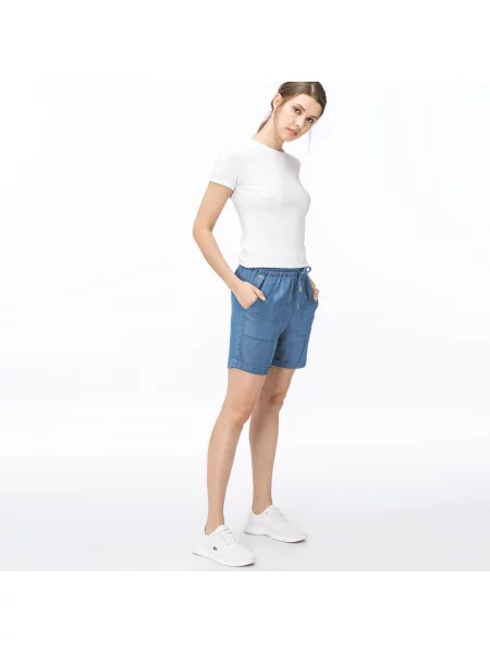 Шорты Lacoste голубые