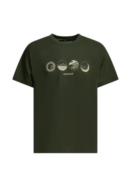 Tricou Montbell cu imagine verde