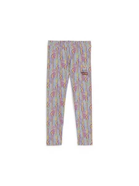 Legginsy dziecięce PUMA x TROLLS Odzież szary