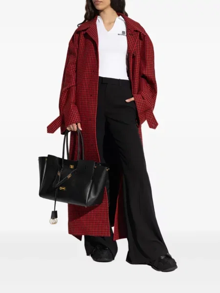 Pantaloni Balenciaga evazate negru