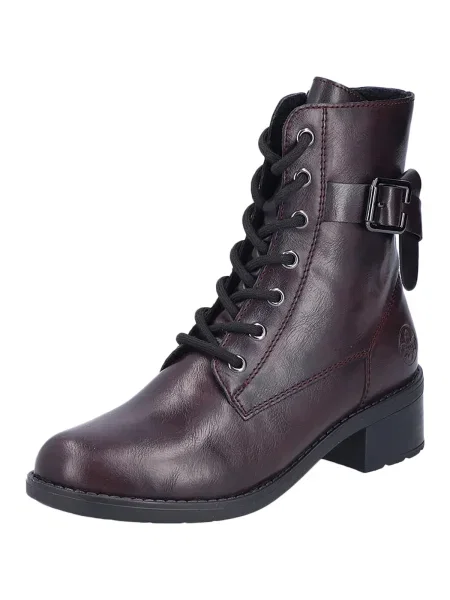 Botine Rieker roșu