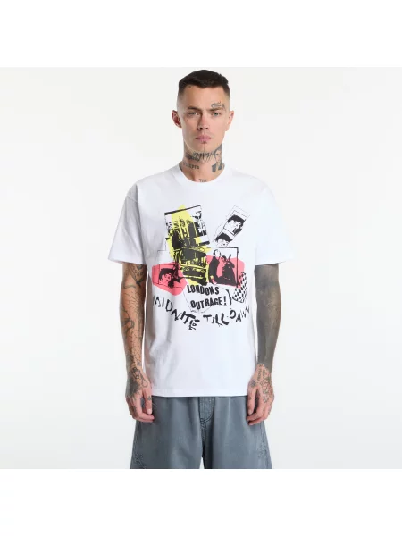 Tricou Vans Sex Pistols London's Outrage SS Tee White S alb