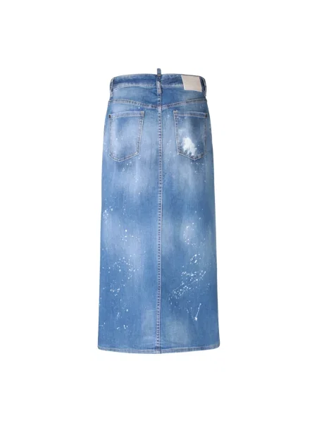 Spódnica Dsquared2 niebieska