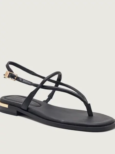 TOMMY HILFIGER Flip-flops negru