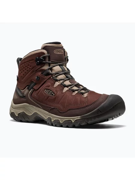 Încălțăminte de trekking pentru bărbați KEEN Targhee IV Mid Wp java/bridnle