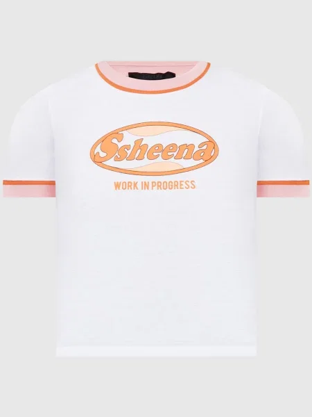 Футболка Ssheena белая