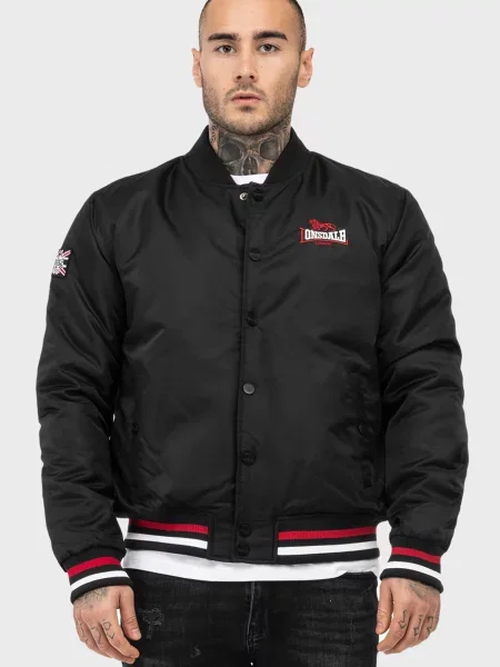 Бомбер Lonsdale черный