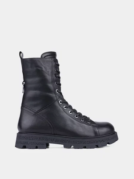 Шкіряні Черевики Attizzare чорний