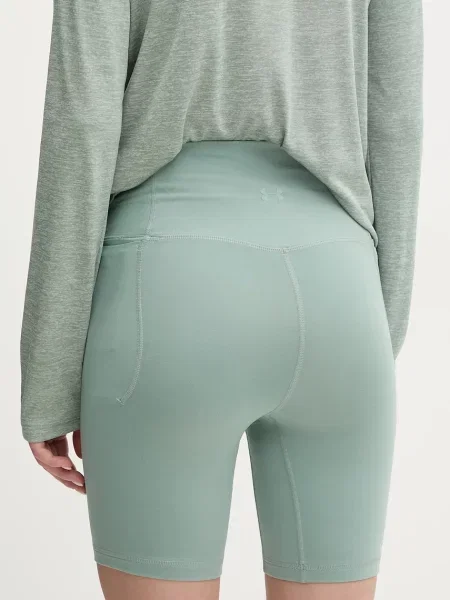 Spodenki treningowe Under Armour Meridian Bike silica green zielone