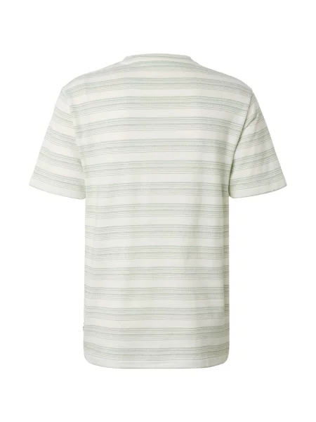 INDICODE JEANS Póló Scotland jáde / természetes fehér