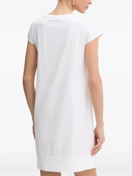 Rochie tip cămașă Liu Jo cu imagine alb