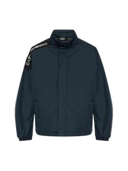 Kurtka Emporio Armani Train Logo Series Tape Eco Down armani blue niebieska