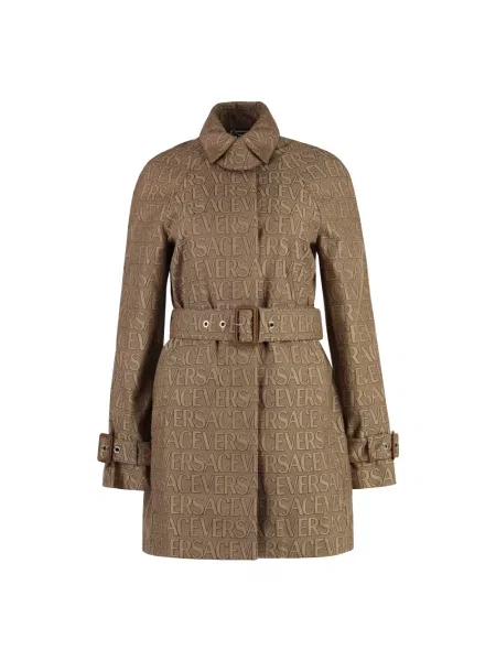 Trencz Versace beżowy
