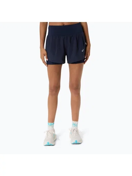 Pantaloni scurți de alergare pentru femei Asics Road Short Midnight