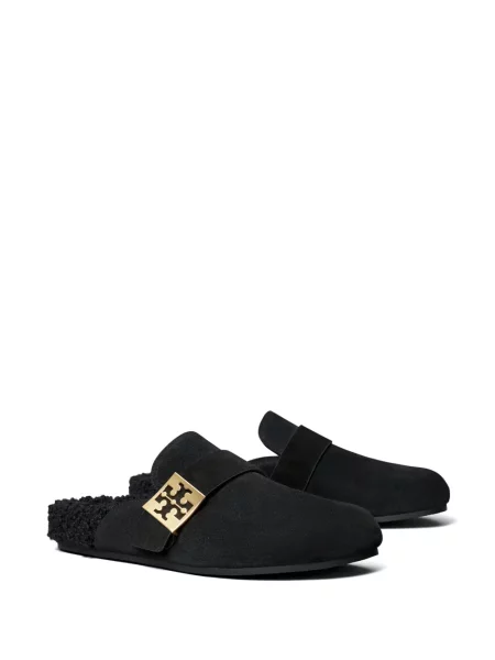 Papuci tip mules Tory Burch negru