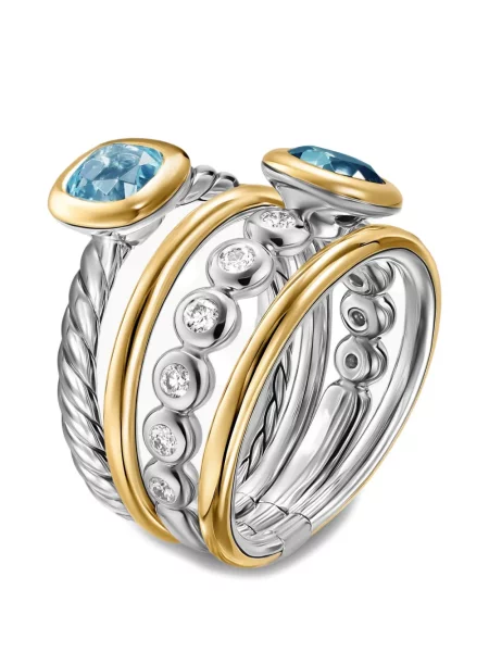 Inel David Yurman cu strasuri