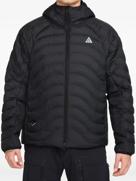 Tricou Nike cu glugă cu dungi din bambus alb