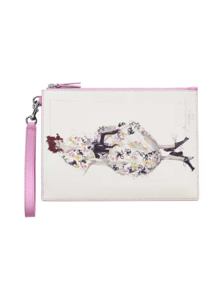 Portfel Marc Jacobs różowy