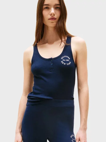 Майка Tommy Hilfiger синя