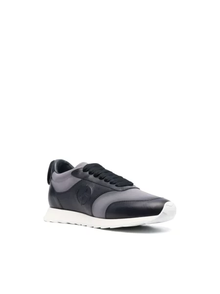 Sneakersy Giorgio Armani biznesowe niebieskie