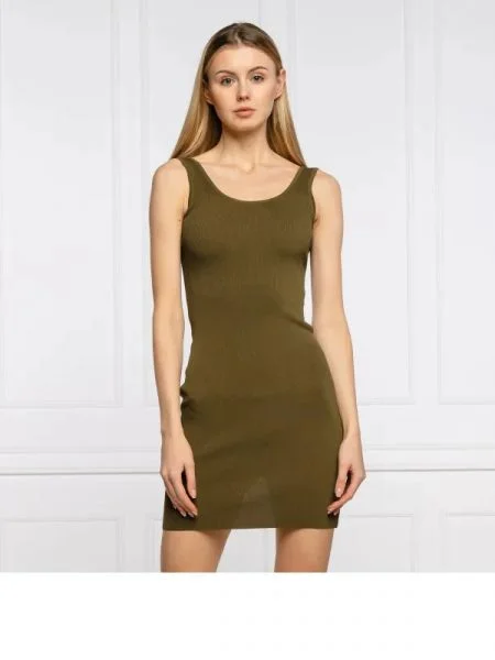 GUESS Rochie AGATHA kaki