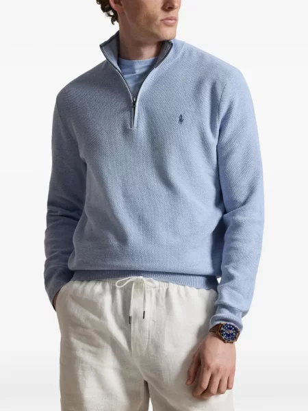 Gulerat șosete Polo Ralph Lauren de lână cu dungi negru