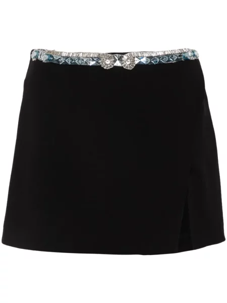 Spódnica Loulou z kryształkami czarna