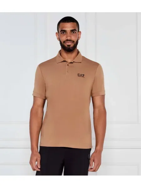 Emporio Armani Tricou polo PJVQZ bej