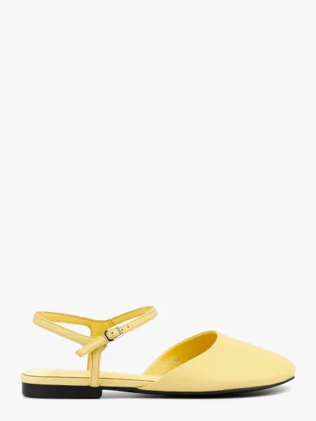 Шкіряні Сандалії LeBERDES жовтий