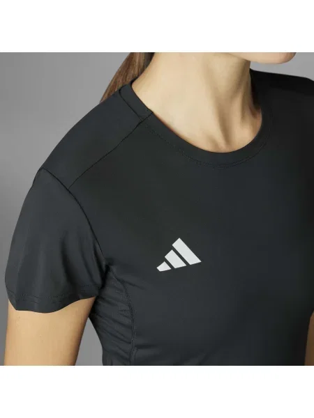 Adidas Tricou tehnic Adizero Essentials Running Negru alb