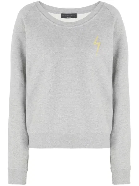 Hanorac Giuseppe Zanotti cu broderie gri