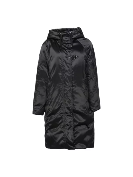 Długi płaszcz Fay w miejskim stylu czarny