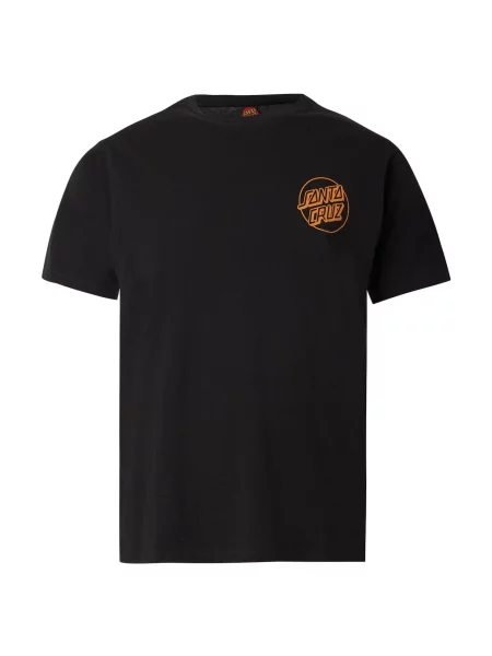 Santa Cruz Tricou Forging Dot portocaliu / roși aprins negru