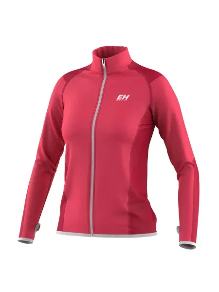 Bluza do biegania rozpinana EXTREME HOBBY MOOD różowa