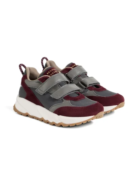 Sneakersy dziecięce Brunello Cucinelli szare