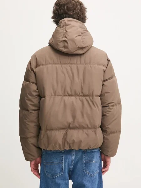 Bunda Hollister Co. zimní oversize béžová