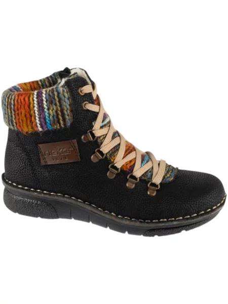 Botine Rieker negru