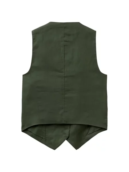 Vestă Benetton cu decolteu în V verde