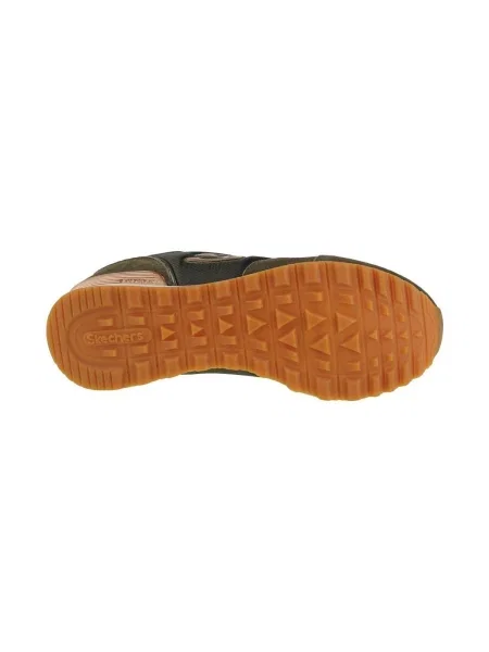 SKECHERS Rövid szárú sportcipők olíva / rózsa zöld