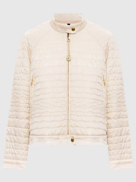 Пухова куртка Aubrietaa Moncler бежева