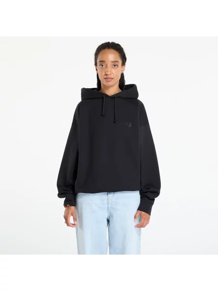 Hanorac cu glugă Y-3 din fleece negru