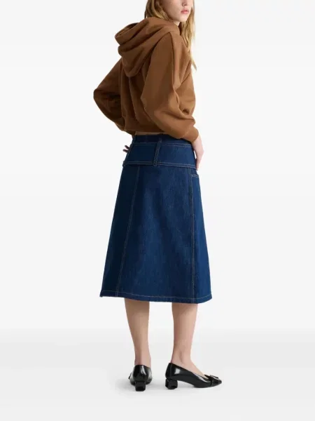 Fustă din denim Patou albastru