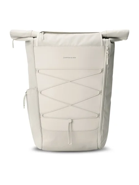 Kapten & Son Rucsac Banff crem / kitt / gri închis alb