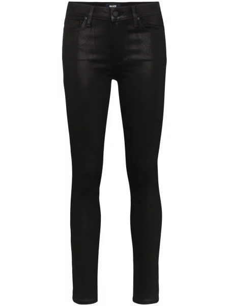 Skinny jeansy skinny Paige czarne