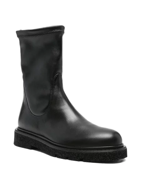 Botine Guglielmo Rotta din piele negru