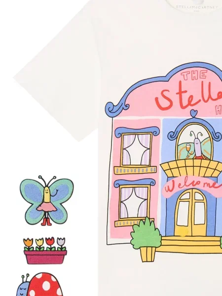 Koszulka dziecięca Stella Mccartney biała