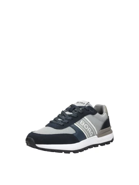 Sneakersy Björn Borg skórzane niebieskie