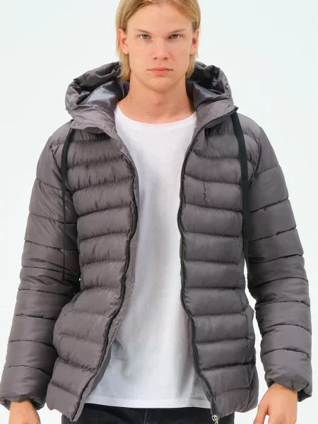 Plašč Dewberry siva