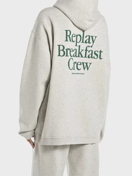 Толстовка Replay серая