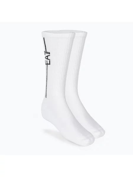 Длинные носки Ea7 Emporio Armani белые